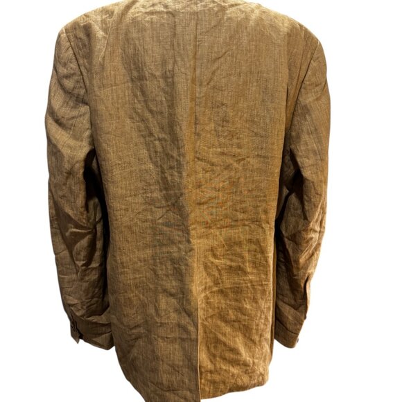 Vintage Hugo Boss for Saks Fifth Avenue Linen Blazer – Size 44R - Picture 5 of 7